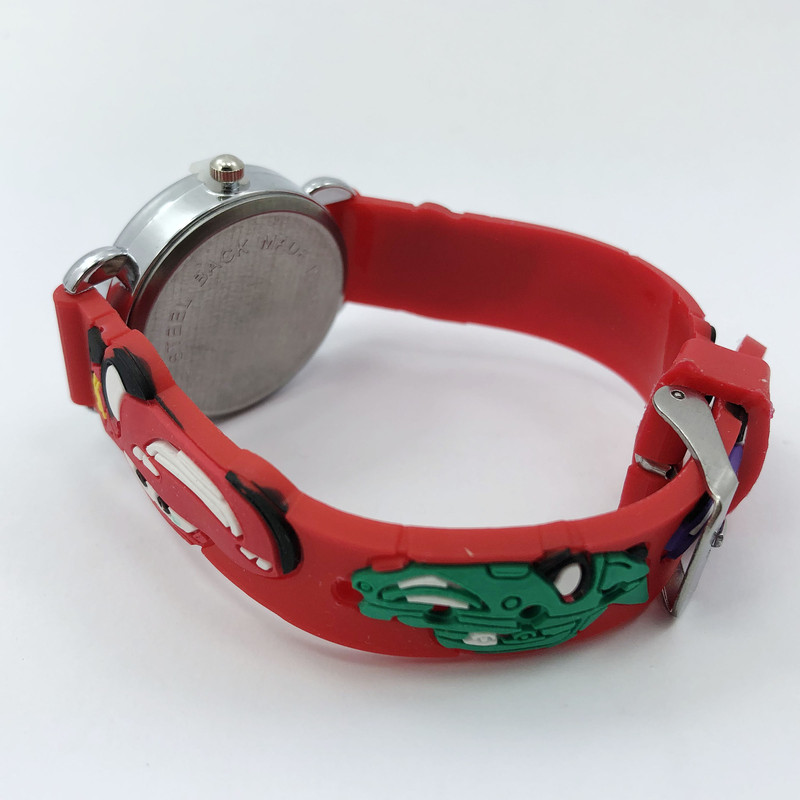 ساعت مچی عقربه ای پسرانه مدل ماشین ها ساعت مچی عقربه ای پسرانه مدل ماشین ها