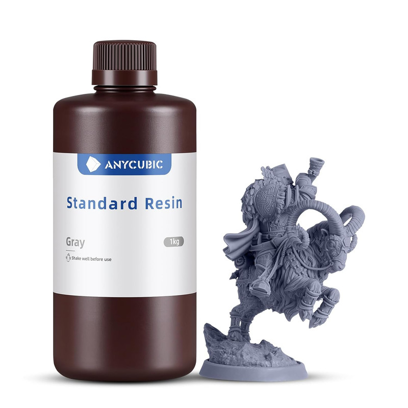 رزین پرینتر سه بعدی آنیکیوبیک مدل Standard Resin حجم 1 لیتر
