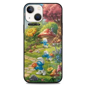 AKAM AMC-WA13-SMURFS-8 Cover For Apple iPhone 13