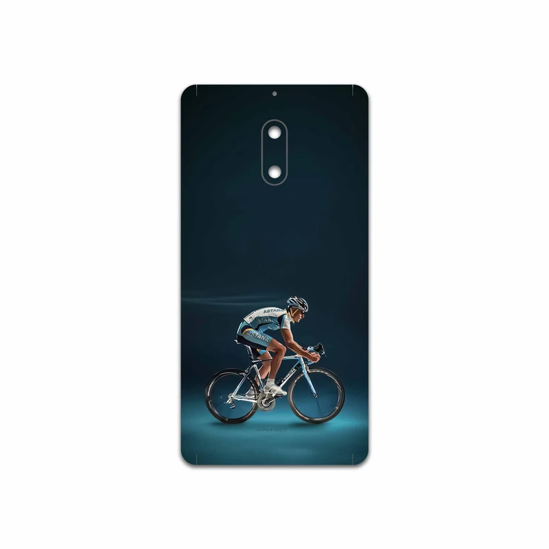 برچسب پوششی ماهوت مدل Road cycling مناسب برای گوشی موبایل نوکیا 6