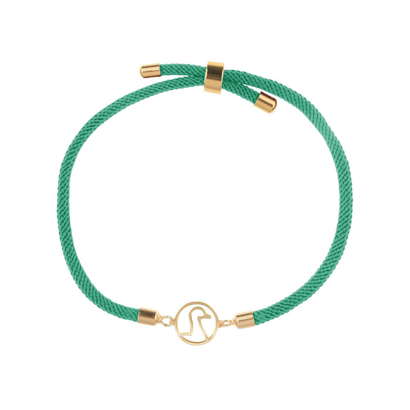 دستبند طلا 18 عیار زنانه مدوپد مدل جوجه کد D35-10218