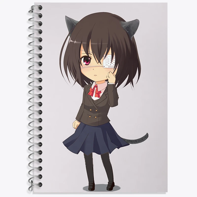 دفتر لغت 50 برگ خندالو طرح میساکی می انیمه دیگری کد 32014