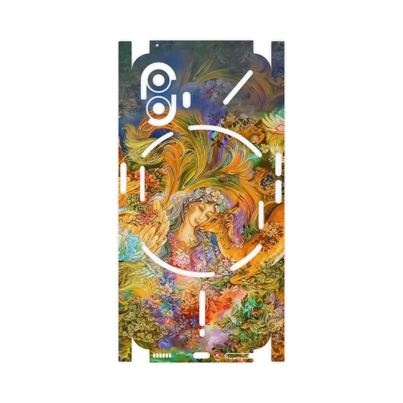 برچسب پوششی ماهوت مدل Persian miniature 3-FullSkin مناسب برای گوشی موبایل ناتینگ Phone 2