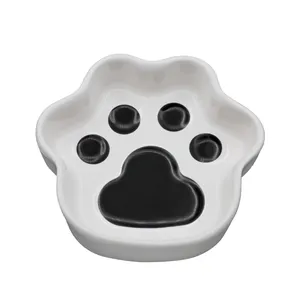 ظرف آب و غذا سگ و گربه ژوانیت طرح پنچه کد 4