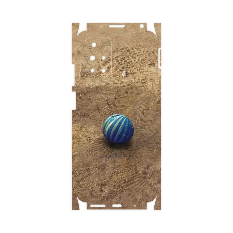 برچسب پوششی ماهوت مدل Ball Nostalgia-FullSkin مناسب برای گوشی موبایل شیائومی Redmi 10