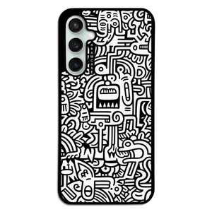 AKAM AMC-WSGS23FE-DOODLE15 Cover For Samsung Galaxy S23 FE