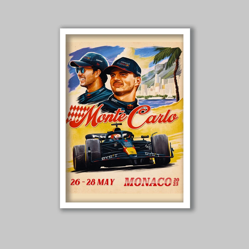 تابلو لیلیان طرح فرمول یک ردبول 2023 کد LA-G10325