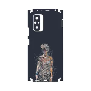 MAHOOT Strings Digital Art 1-FullSkin Cover Sticker for Xiaomi Redmi Note 10 Pro