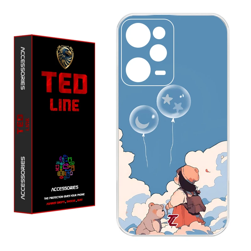 کاور تدلاین طرح دخترونه کد 1202 مناسب برای گوشی موبایل شیائومی Redmi Note 12 Pro 5G / Poco X5 Pro