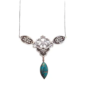 گردنبند نقره زنانه مدل 123