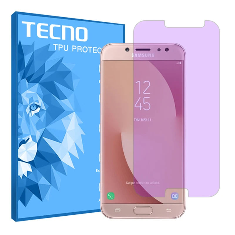 محافظ صفحه نمایش ضداشعه بنفش تکنو مدل Resistant مناسب برای گوشی موبایل سامسونگ Galaxy J7 Pro