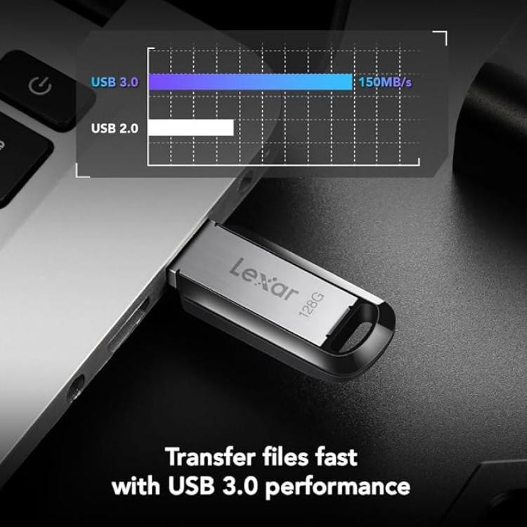 فلش مموری لکسار مدل M400 USB3.0 ظرفیت 128گیگابایت