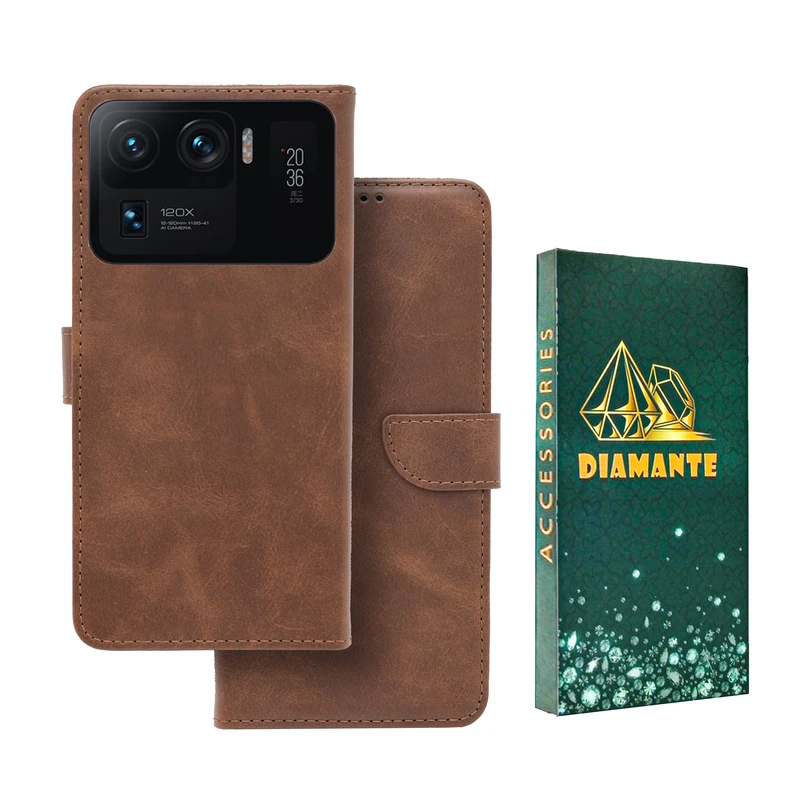 کیف کلاسوری دیامانته مدل Bors Gn مناسب برای گوشی موبایل شیائومی Mi 11 Ultra