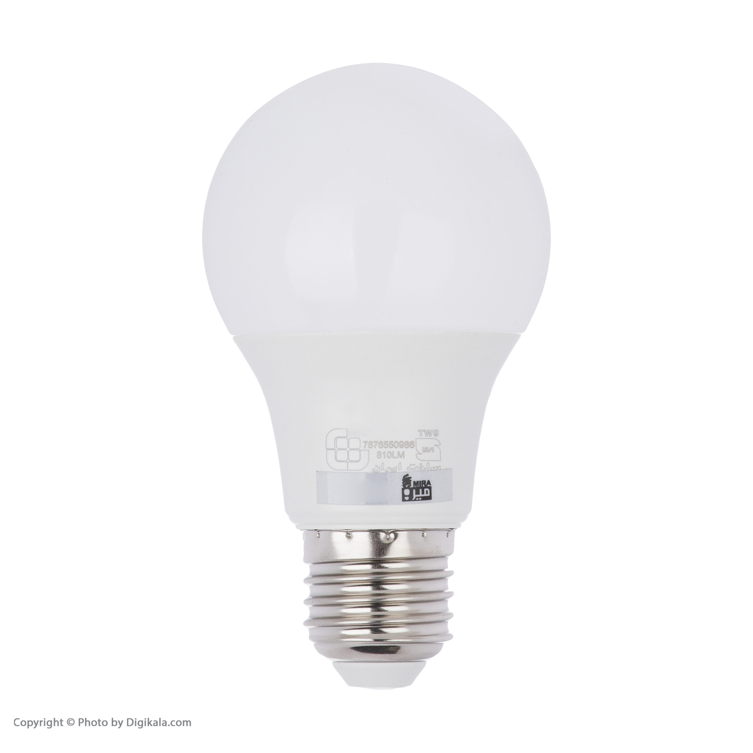 لامپ ال ای دی 9 وات میرا مدل بالب پایه E27 بسته 10 عددی