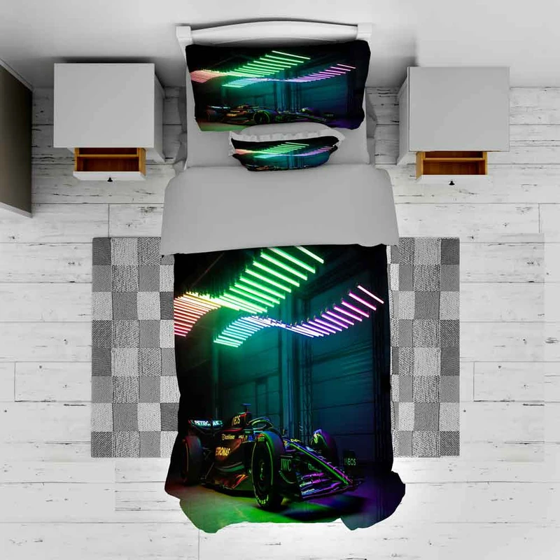 سرویس روتختی مدل مسابقه ای TXY676 تک نفره 5 تکه