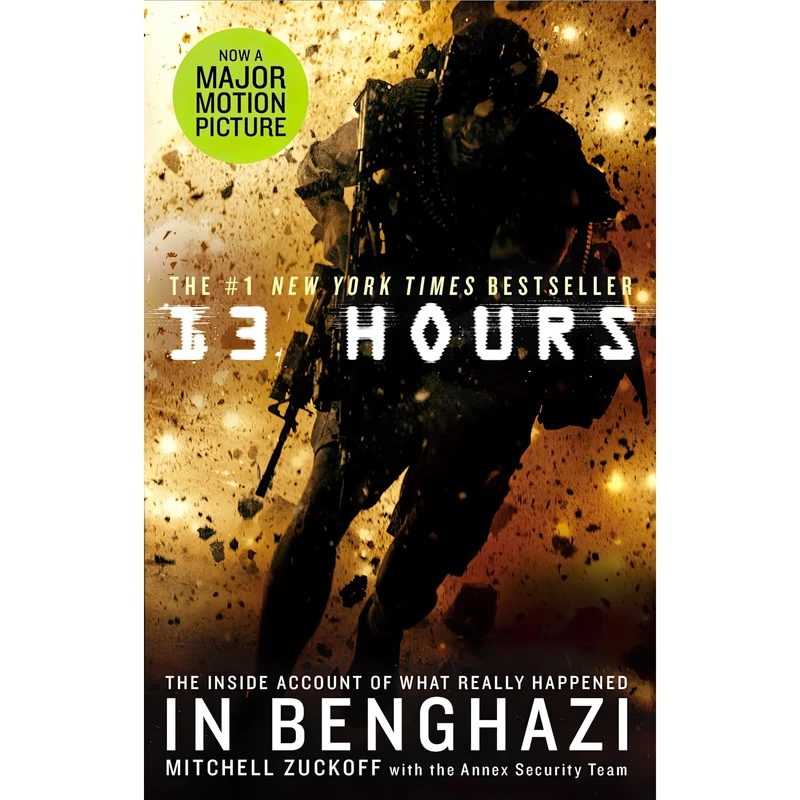 کتاب 13 Hours اثر Mitchell Zuckoff انتشارات RANDOM HOUSE