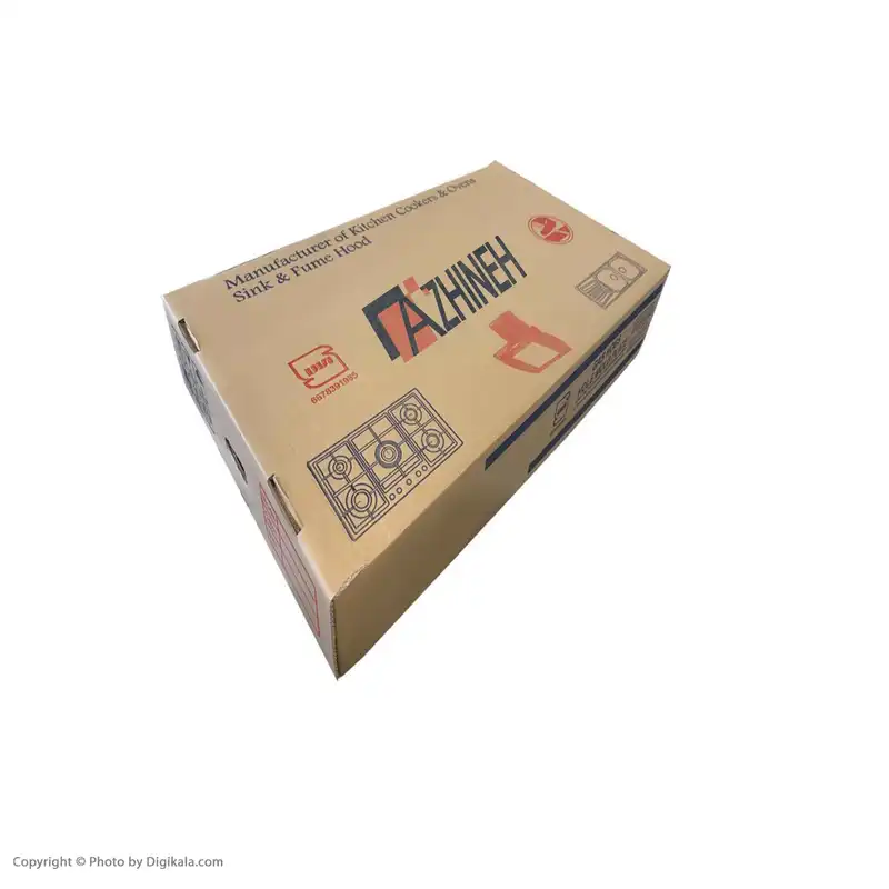 اجاق گاز صفحه ای آژینه مدل کارینو