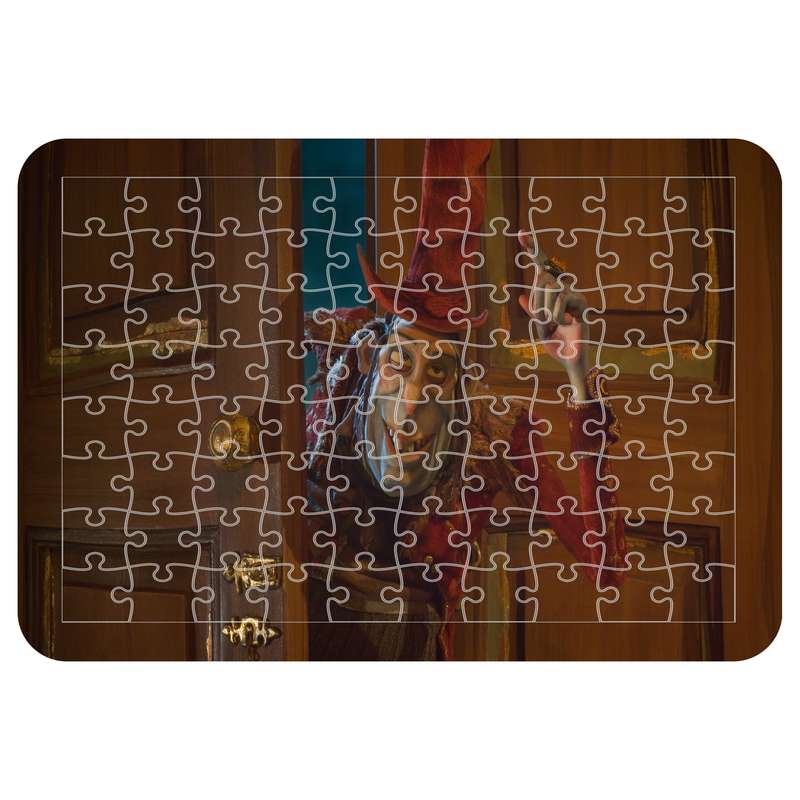 پازل 54 تکه اطلس آبی طرح کارتون هیولا مدل P1458