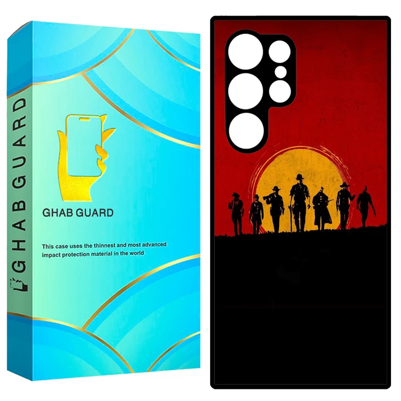 کاور قاب گارد طرح Dead Red مدل GCHPS23U مناسب برای گوشی موبایل سامسونگ Galaxy S23 Ultra 5G  