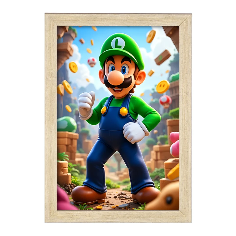 تابلو خندالو مدل سوپر ماریو کد F12649