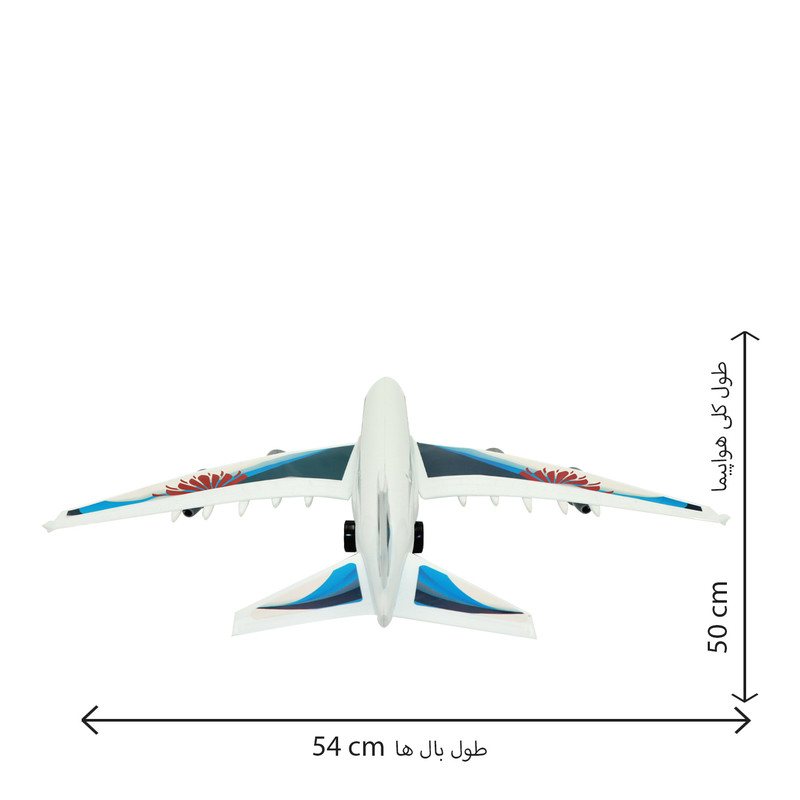 ماکت هواپیما مدل مسافربری ایرباس A380