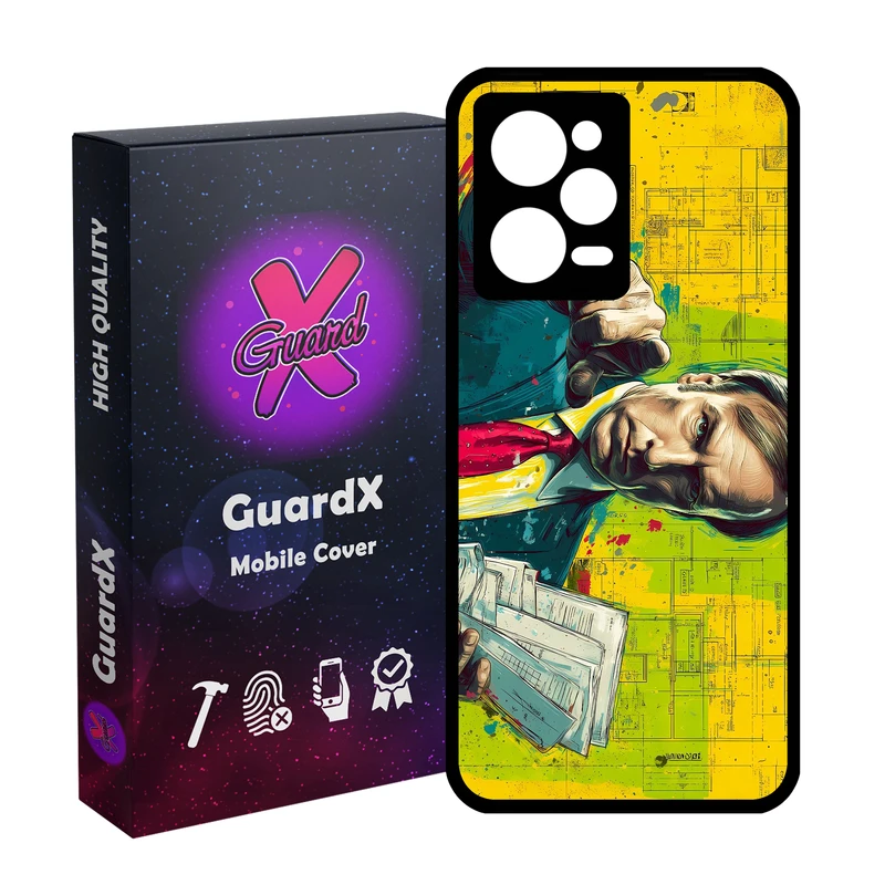 کاور گارد ایکس طرح Saul Goodman مدل 11074 مناسب برای گوشی موبایل شیائومی Redmi Note 12 Pro 5G/Poco X5 Pro 5G/Note 12 Pro Speed