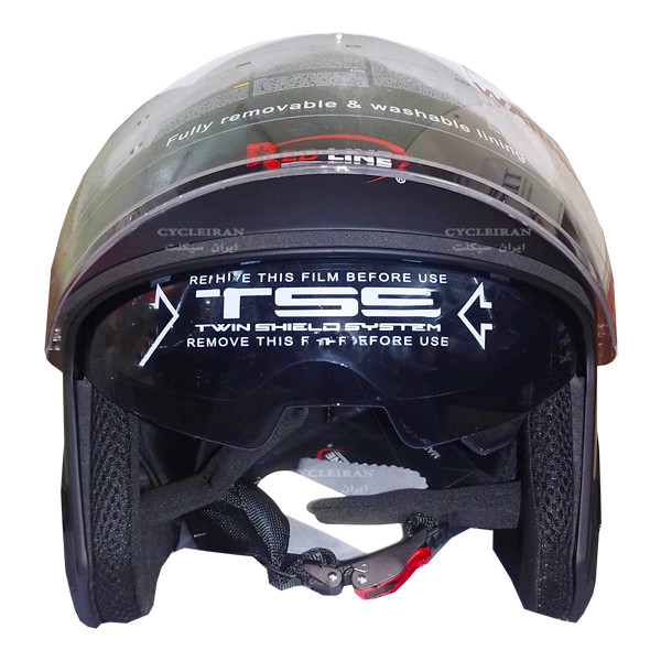 کلاه کاسکت ردلاین مدل بدون فک عینکدار کد REBK_944