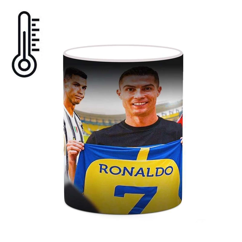 ماگ حرارتی کاکتی مدل کریستیانو رونالدو کد mgh24820