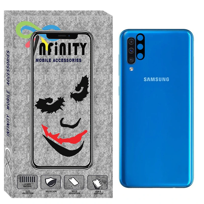 محافظ لنز دوربین اینفینیتی مدل FLZ-INF مناسب برای گوشی موبایل سامسونگ Galaxy A30s