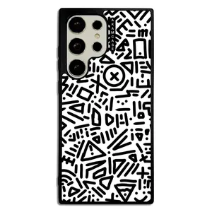 AKAM AMC-WSGS23U-DOODLE14 Cover For Samsung Galaxy S23 Ultra