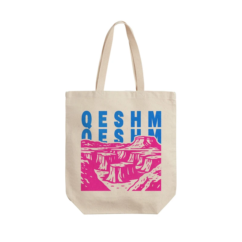 ساک خرید ترمه طراحان ایده مدل نماد کوه های مریخی قشم کد map0044 - L