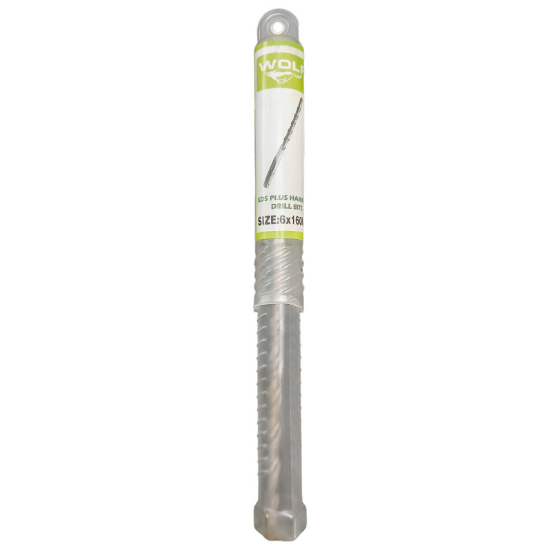 مته چهار شیار ولف مدل 16cm سایز 6 میلیمتر