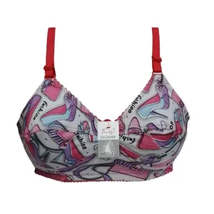 سوتین دخترانه مدل طرح کفش