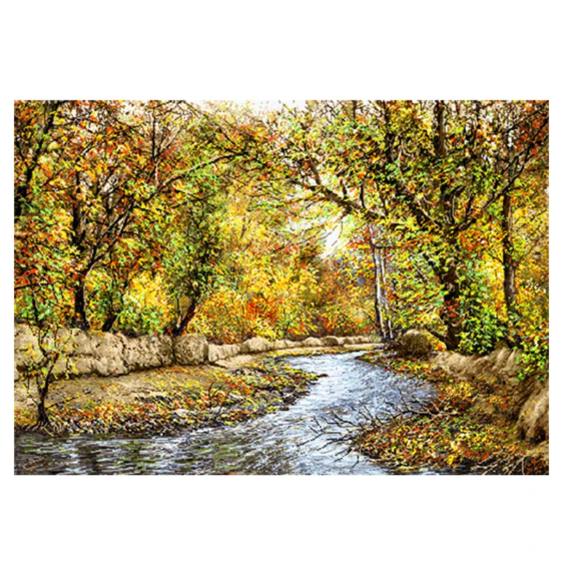 نخ و نقشه تابلوفرش طرح منظره کد 23243