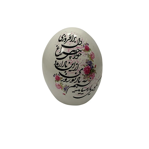 تخم مرغ تزیینی مدل گل گلی