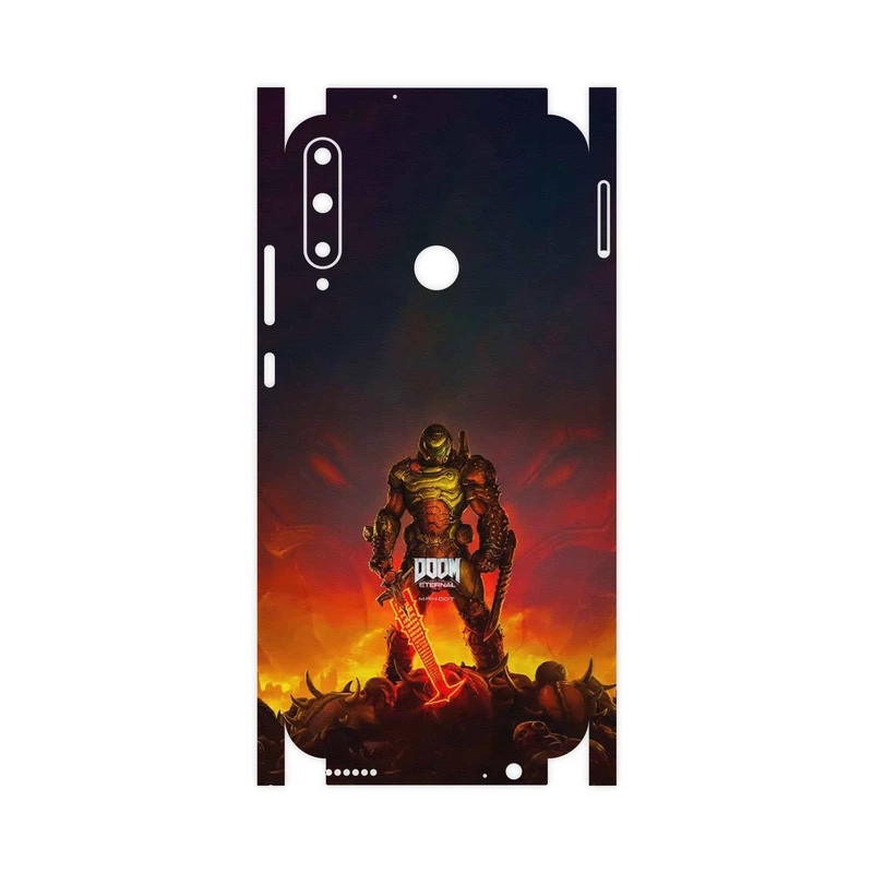 برچسب پوششی ماهوت مدل DOOM Game Series-FullSkin مناسب برای گوشی موبایل هوآوی Y7p