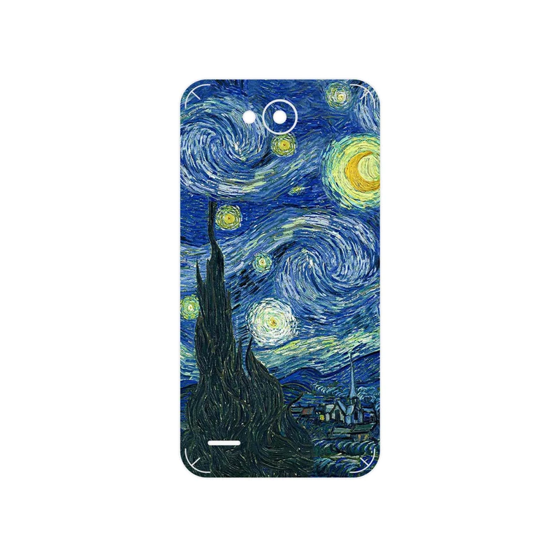 برچسب پوششی ماهوت مدل The Starry Night of van Gogh مناسب برای گوشی موبایل ال جی X Power 2
