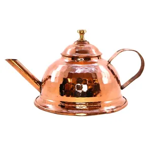 قوری مسی مدل زعفران دم کن کد ZH415 