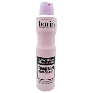 اسپری بدن زنانه بارین بیوتی مدل FEMININ STIMOLATE حجم 250 میلی لیتر