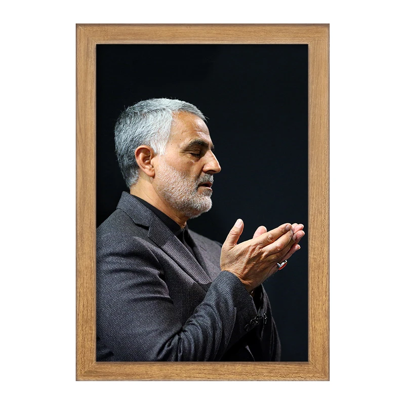 تابلو خندالو مدل سردار قاسم سلیمانی  کد 12605