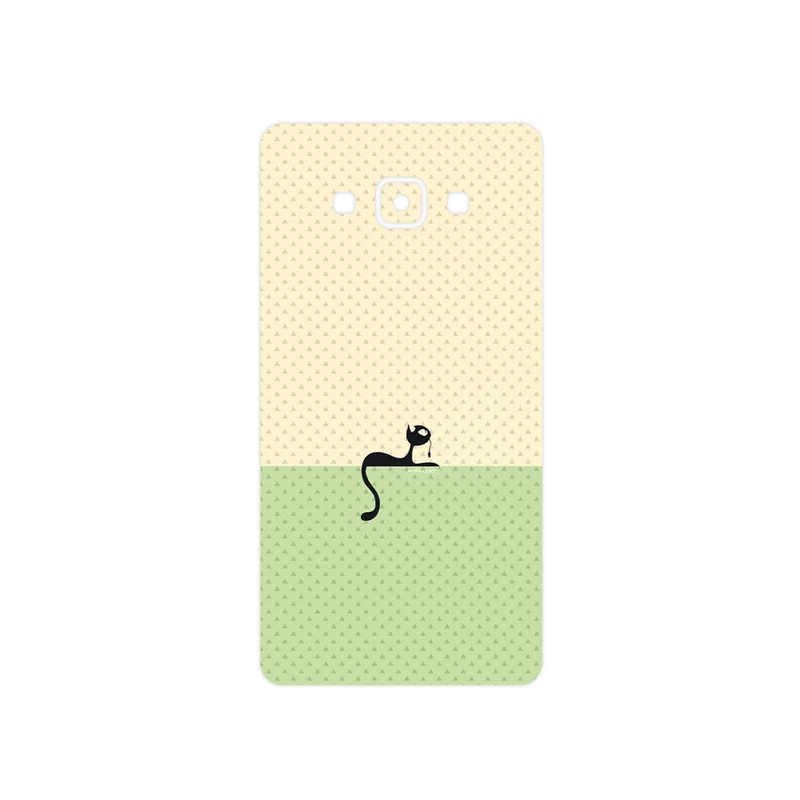 برچسب پوششی ماهوت مدل Minimal Internet Cat Icon مناسب برای گوشی موبایل سامسونگ Galaxy A7 2015