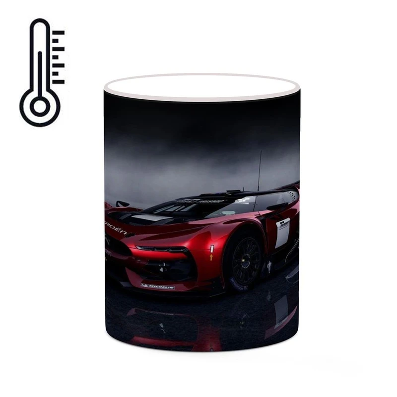 ماگ حرارتی کاکتی مدل بازی Gran Turismo کد mgh28736