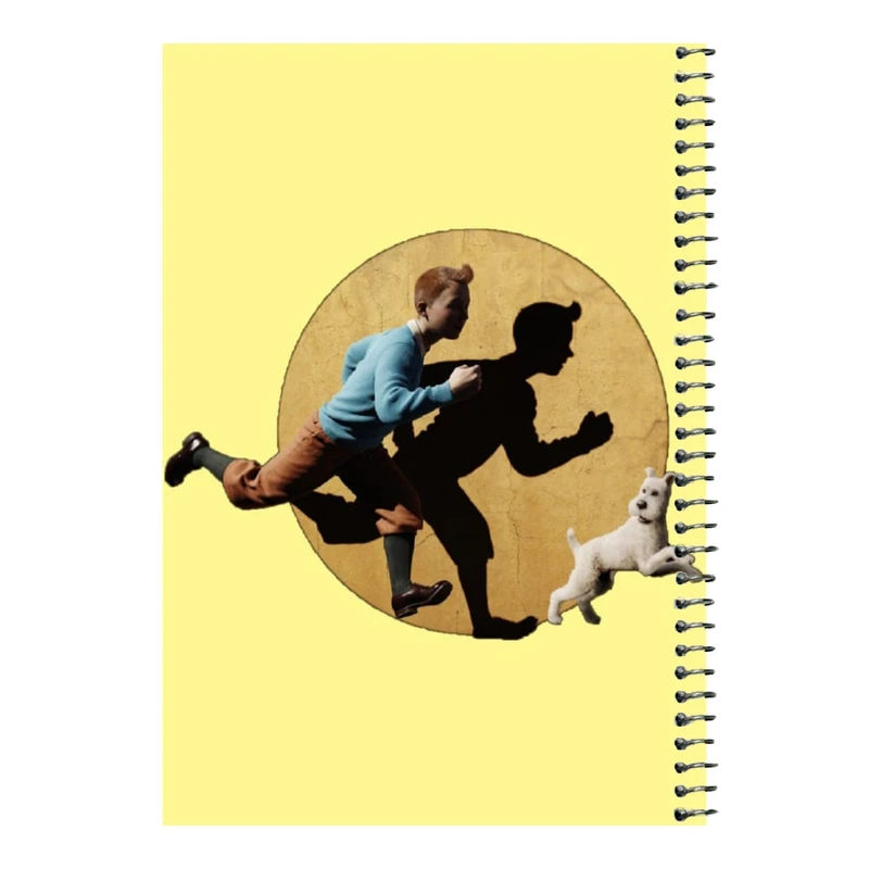 دفتر مشق 80 برگ اس جی مدل تن تن     