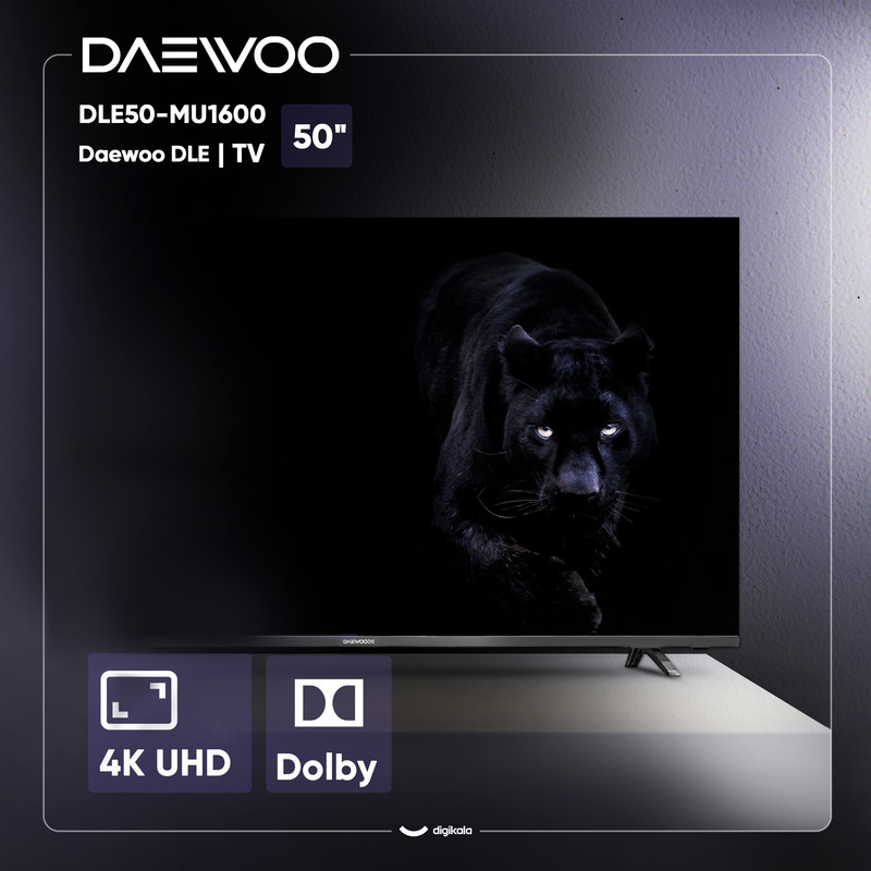 تلویزیون ال ای دی دوو مدل DLE-50MU1600 سایز 50 اینچ