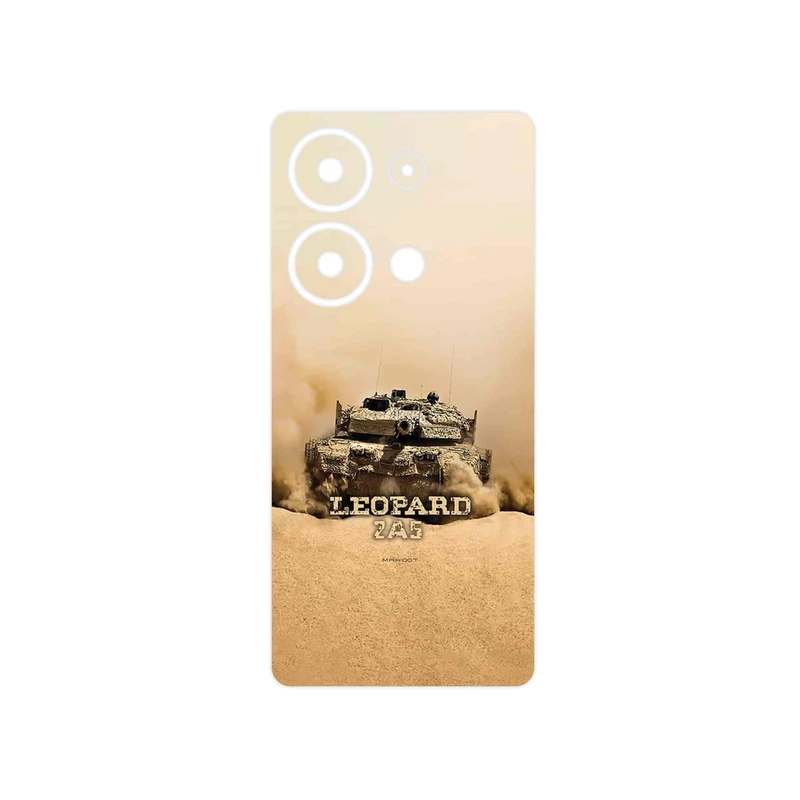 برچسب پوششی ماهوت مدل Leopard_2A5_tank مناسب برای گوشی موبایل شیائومی Redmi Note 13 Pro 4G