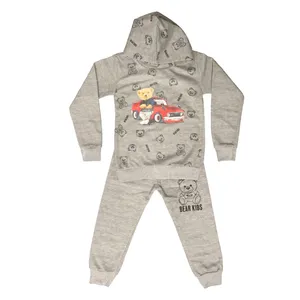 ست هودی و شلوار پسرانه مدل تدی کار کد 0101