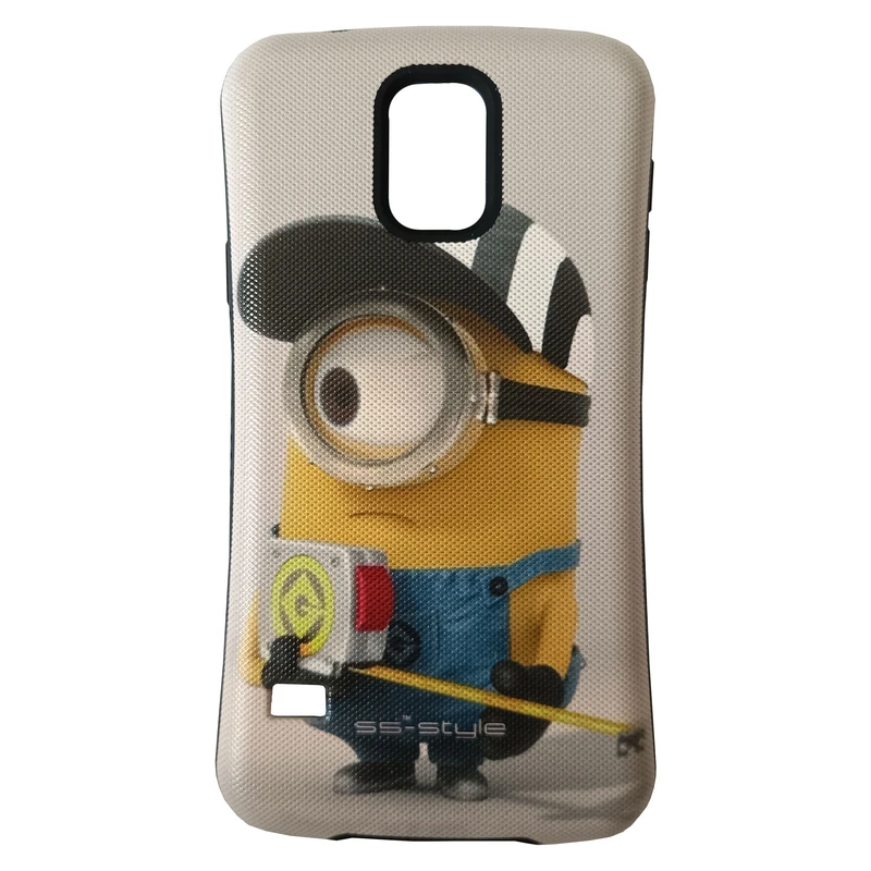 کاور مدل 360 درجه ضد ضربه کد 27-0 طرح مینیون ها مناسب برای گوشی موبایل سامسونگ Galaxy S5