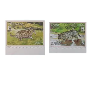 تمبر یادگاری مدل گونه های در حال انقراض 26 مجموعه 2 عددی