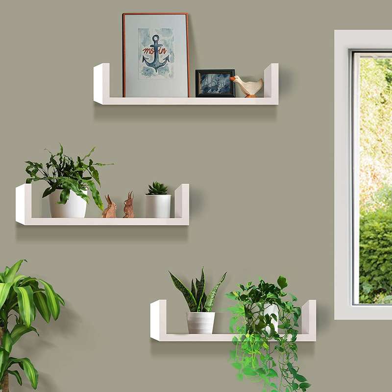 شلف دیواری مدل U50 بسته 3 عددی