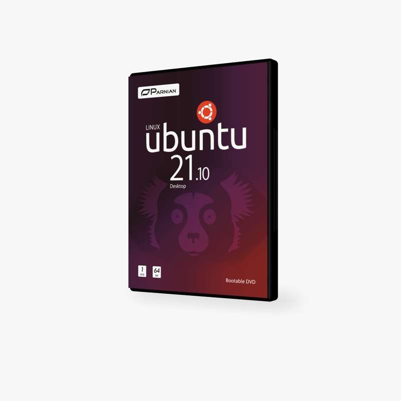 سیستم عامل Linux Ubuntu 21.10 (Impish Indri) (64-Bit) نشر پرنیان